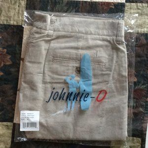 Johnnie-O Khaki Merritt Shorts 36 Khaki NEW (#2)